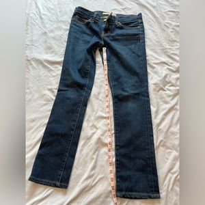 Frame skinny jeans in dark blue